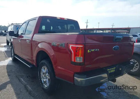 2016 Ford F150 Supercrew из США, поврежденный, VIN 1FTEW1EF4GFB63765